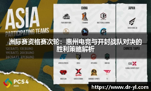洲际赛资格赛次轮：惠州电竞与开封战队对决的胜利策略解析